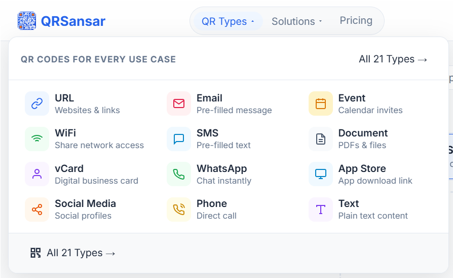 🚀 New at QRSansar: QR Codes That Open Apps Automatically!
